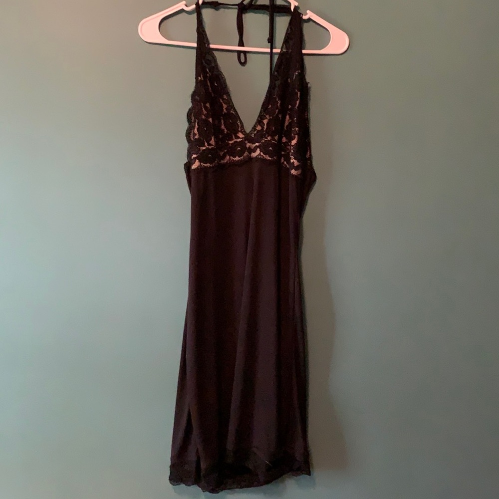 Black cocktail dress